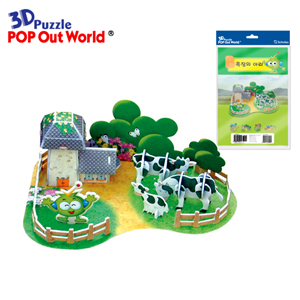 3D Puzzle Farm  Made in Korea